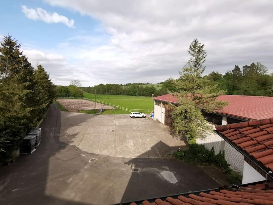 Studio Und Apartment Auf Dem Pferdehof Burgpreppach Esterno foto