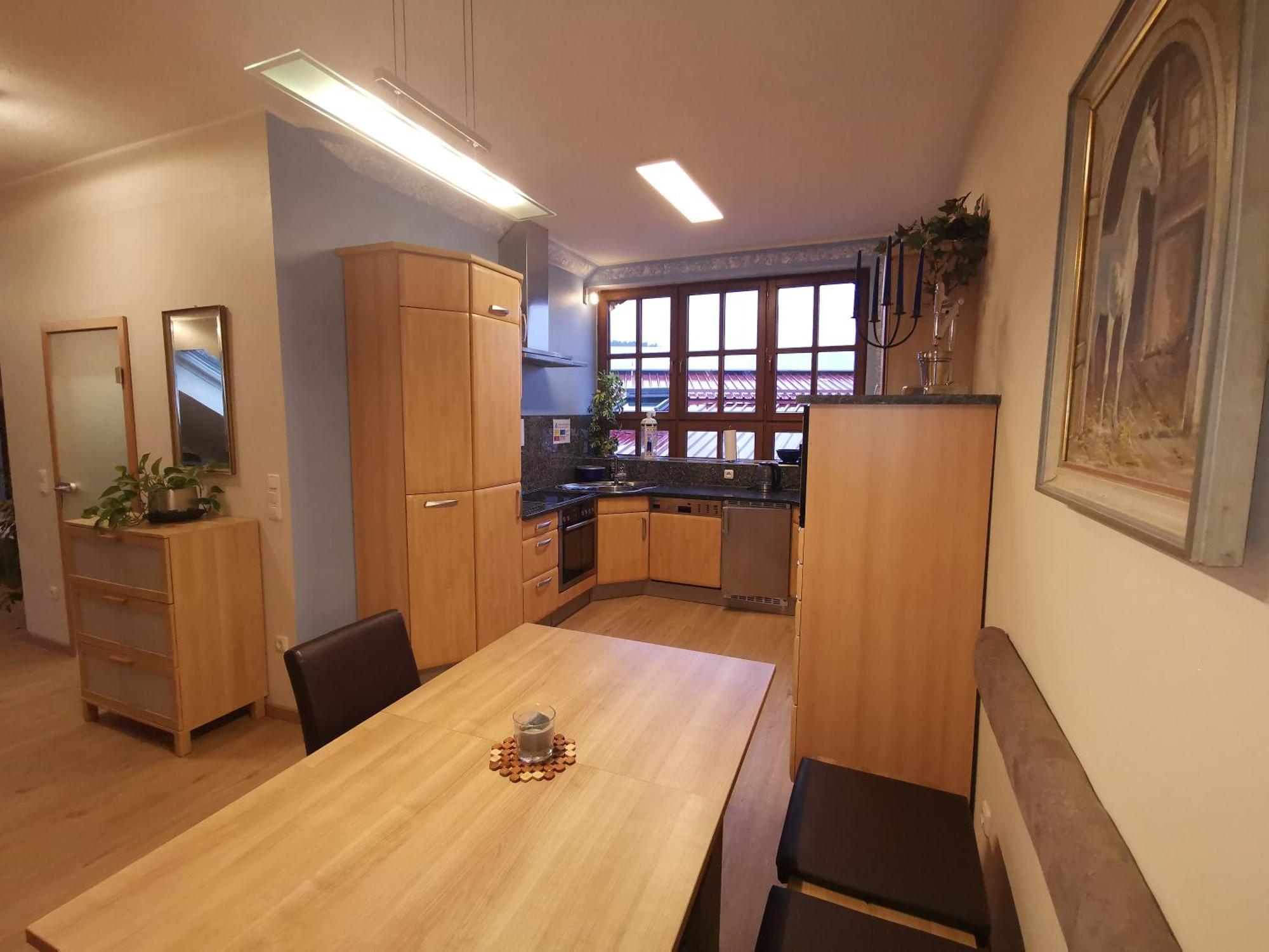 Studio Und Apartment Auf Dem Pferdehof Burgpreppach Esterno foto